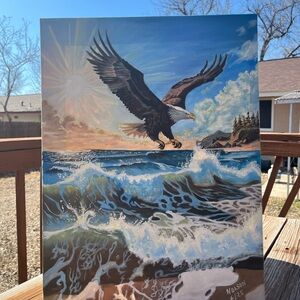 Spirit Of The Tide Oil Painting 18x24 on canvas